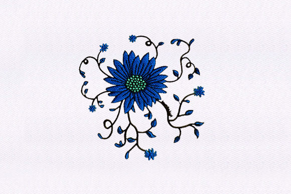Blue Flower Embroidery Design: A Designer’s Honest Review