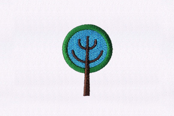 Dainty Tree: A Charming Embroidery Design for Handmade Gifts