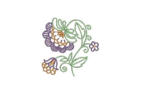 Decorative Outline Flower: A Springtime Staple for Craft Fair Sellers