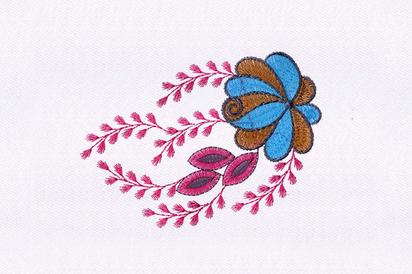 Flower Design: A Seasonal Embroidery Staple for Holiday Crafts