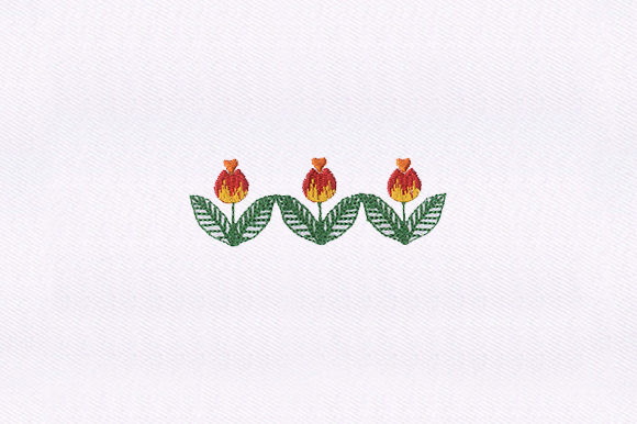 Leaves Flower Border: A Charming Touch for Handmade Gifts