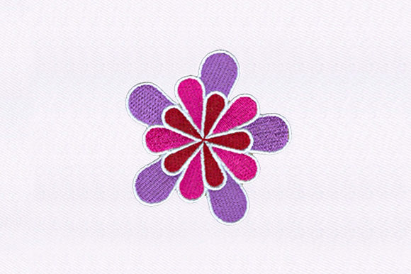 Maroon Flower Quilting Design Review for Etsy Sellers