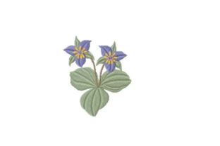 Trillium: A Charming Embroidery for Thoughtful Handmade Gifts